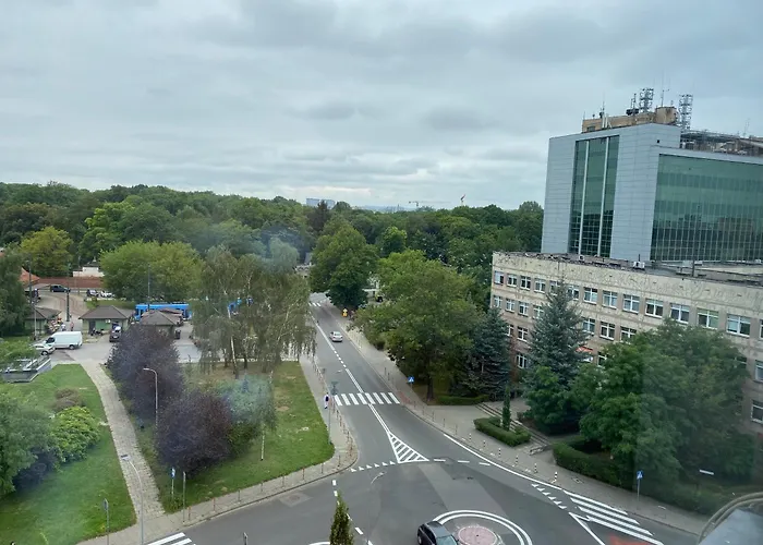 Apartament z widokiem na panoramę miasta